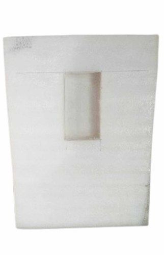 White Thermocol Epe Foam Fitment, Rectangle Oam-Flexible And Closed-Cell Fitment