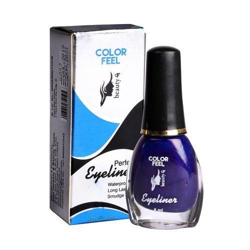 Blue Color Eyeliner Waterproof Smudge Proof Long Lasting And Quick Dry