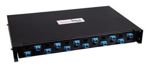 Easy To Use Black Excellent Finish 12 Port Fiber Computer Networking Device Dimension(L*W*H): 17.3 X 14.2 X 3.6  Centimeter (Cm)