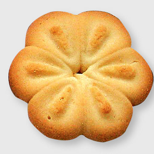 Flower Shape Semi Soft Sweet And Rich Taste 100% Pure Butter Atta Biscuits