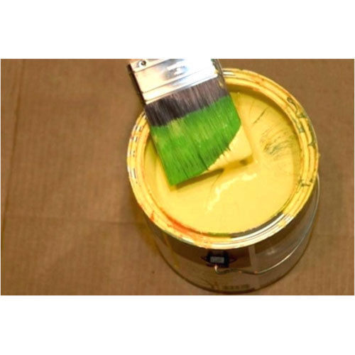 High Gloss Waterproof Yellow Distemper Paint For Ofice, Houses, Hotels, Villas