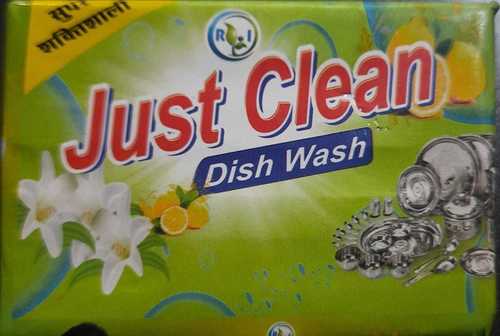 Removes Tough Grease With Great Ease Green Color Just Clean Dish Wash Bar