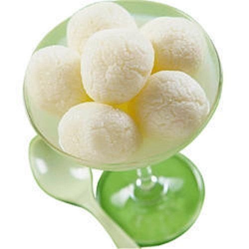 Rich In Calcium And Phosphorus Soft And Sweet Fresh Delicious Taste Round White Rasgulla