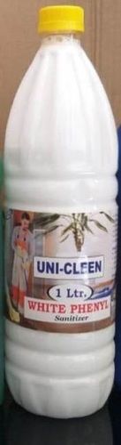 Uni Clean White Color Phenyl Bottle For Floor And Bathroom Cleaner (1 Litre)