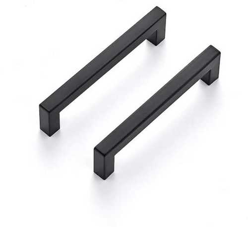 Cabinet Handle - Metal, Polished Finish, 80-100Gm, 40-50mm Thickness, Antique Black, Durable and Fine Finished