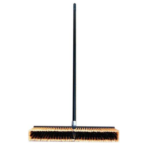 Black Heavy-Duty Plastic 15-Inch Floor Cleaning Brush For Home Usage