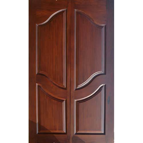 Polished Skin Moulded Doors With 7-8 Feet Height & Open Style Swing Application: Home