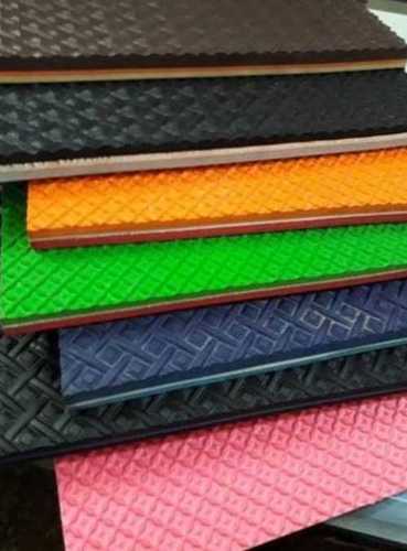 Various Color Chappal Rubber Sole Sheet, Thickness 2-15 Mm, 32X36 And 50X30 Inch