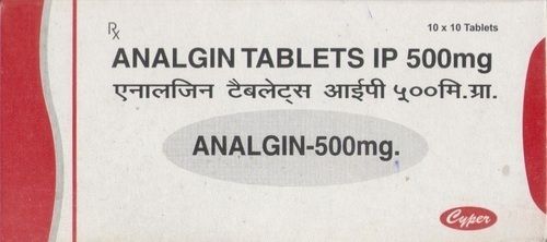Cyper Pharma Analgin Tablets 500-Mg 10X10 Tablets Pack