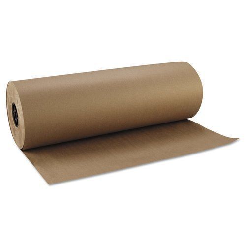 Eco-Friendly 100% Recyclable Wood-Pulp Plain Brown Kraft Paper Rolls