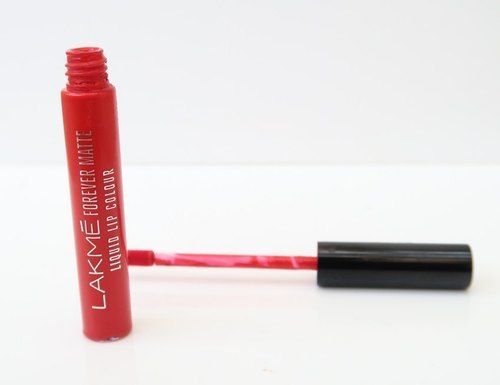 Lakme Red Forever Matte Liquid Lip Color, Smudge Proof Light Weight Texture