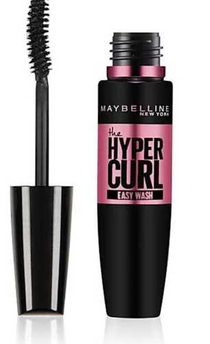 Maybelline New York The Hypercurl Easy Wash Eye Mascara Waterproof Soft And Natural Beauty Color Code: Black