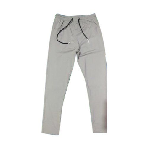 Polyester Fabric Breathable, Adjustable And Stretchable Grey Color Mens Pajamas With Pockets
