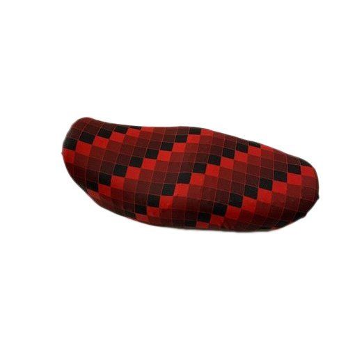 Red Water-Resistant Heavy-Duty Designer Rexine Bike Seat Cover