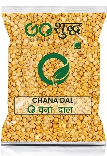 Rich In Protein Unpolished Whole Form Shudh Organic Yellow Chana Dal (1 Kg) Admixture (%): 99.8%