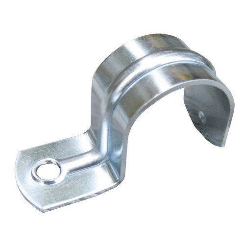 Silver Color Heavy-Duty Polished Stainless Steel One Hole Emt Conduit Strap Application: Commercial And Domestic