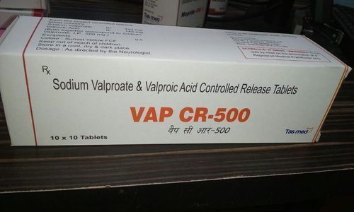 Sodium Valproate Valproic Acid 500Mg Tablet Cool And Dry Place