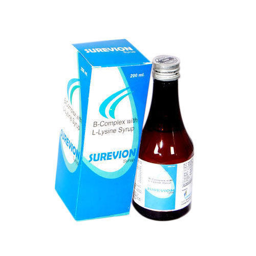 Surevion B-Complex With L-Lysine Syrup 200ml Pack