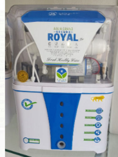 White And Blue Color Plastic Material Aqua Royal Alkaline Water Purifier Installation Type: Wall Mounted