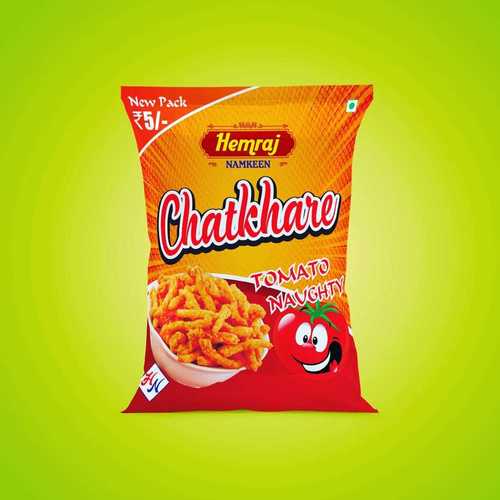 Crispy and Tasty Tomato Naughty Chatkhare Hemraj Namkeen Kurkure Snacks