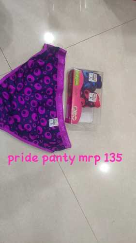 Bikni Dark Blue And Pink Printed Soft And Comfortable Cotton Pride Panties  For Ladies at Best Price in Gwalior