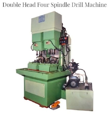 Double Head Four Automatic Spindle Drill Machine, Low Maintenance