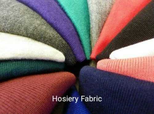Hosiery Fabric Available In Various Colors For Textile Industry, Techniques Knitted