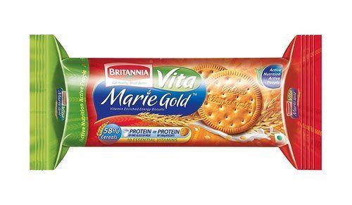 Hygienic Prepared Good For Health Rich In Protein Britannia Vita Marie Gold Biscuits (150 Gram)