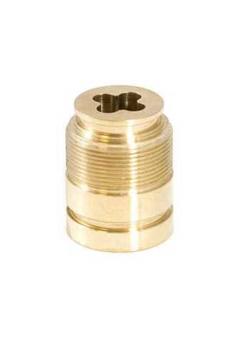 Metallic Polished Round Brass Cnc Turning Plug For Hardware Fitting And Cnc Machine