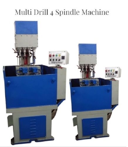 Semi-Automatic Multi Drill 4 Spindle Machine For Industrial Use