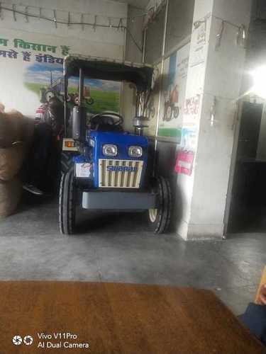 Blue And White Mild Steel 15Hp Swaraj 717 Es Tractor, 19 Liter Fuel Tank Capacity  Max. Speed: 25.62 Km/Hr