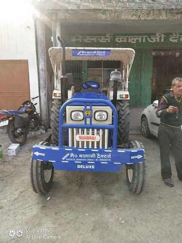 Blue Mild Steel 48hp Swaraj 744 Fe Tractor For Agricultural Usage, 60 Liter Fuel Tank Capacity 