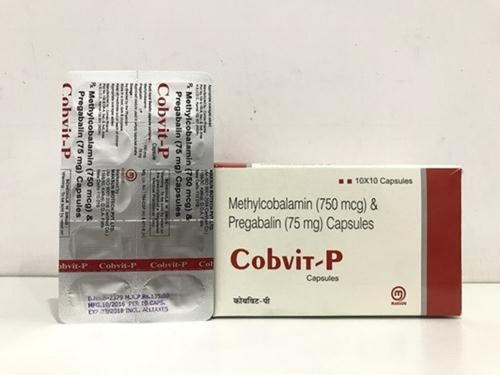 कोबविट-पी मिथाइलकोबालामिन और प्रीगाबलिन कैप्सूल, 10X10 अलू अलु पैक सामान्य दवाएं
