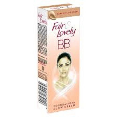 Fair And Lovely Bb Natural Foundation Slow Face Cream, Spf 15 Pa++ Protects The Skin From Sun Damage