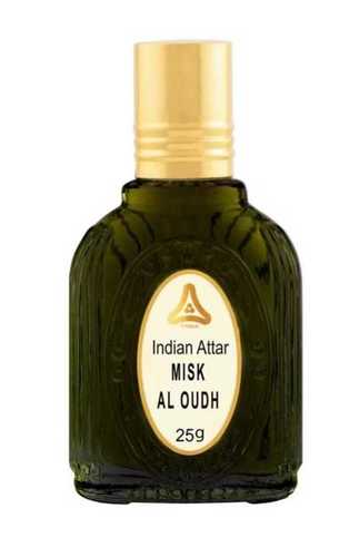 Green Color Pure Indian Attar With Light Breathable Fragrance 25 Gm Pack