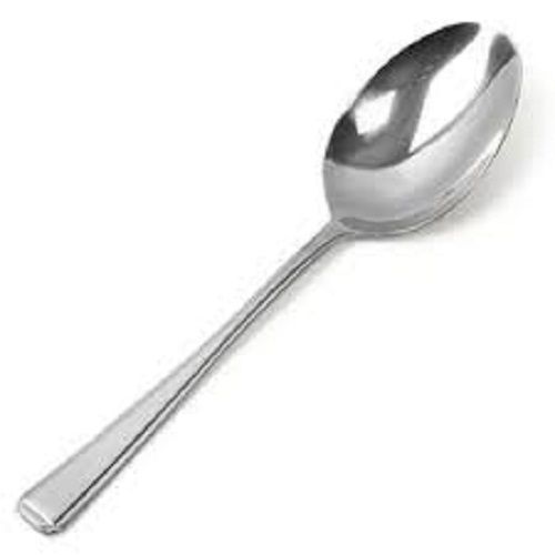 Silver Hygienic And Bacteria Resistant Gloss Finish Easy To Wash Stainless Steel Table Spoon