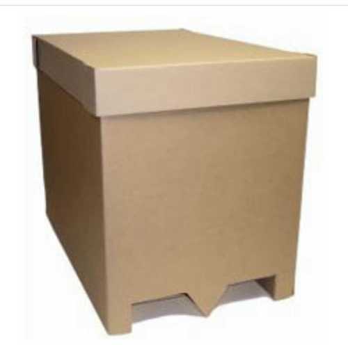 Industrial Corrugated Packing Box In Rectangle Shape For Packaging