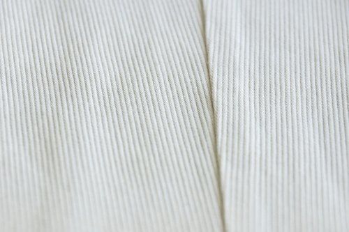 100% Polyester Plain Dyed White Cotton Corduroy Fabrics For Making Garments