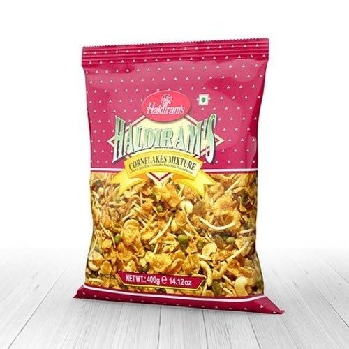 Rich In Taste Crispy And Tasty Spicy Fresh Haldiram Cornflakes Mixture Namkeen (400 Gm)