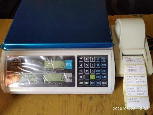 Table Top Bar Code Label Printer Scale (Total Weighing Solution), To Speed Up Your Weighing And Labelling Operations