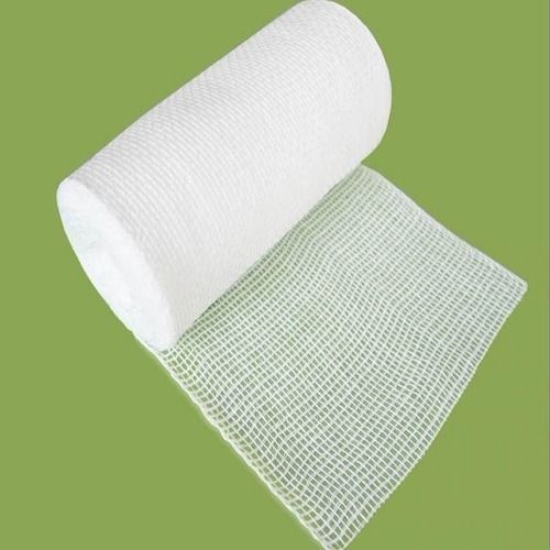 White 100% Pure Cotton Disposable Surgical Bandage For Covering And Protecting Wounds