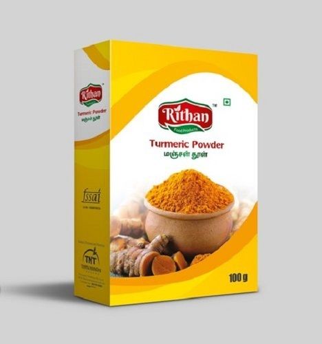 100 % Pure And Organic Rithan Turmeric Powder 100 Grams Pouch Pack Grade: A