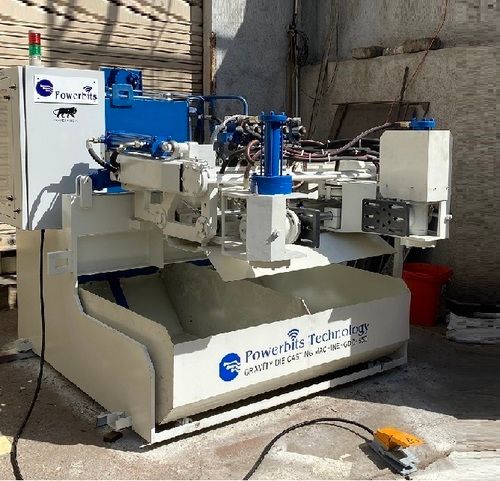 White+Blue Automatic Gravity Die Casting Machine