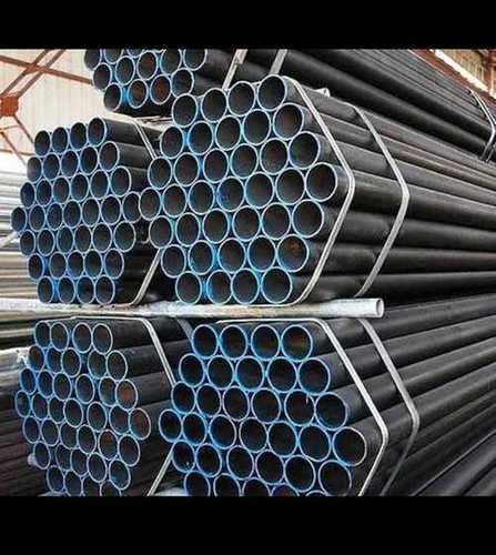 Black Color 4 Mm Stainless Steel Pipes With Anti Rust Properties Grade: Industrial