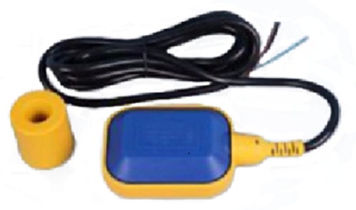 Blue & Yellow Dax Water Level Controller Float Switch With Wired Sensor Security System