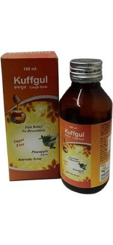 Kuffgul Cough Syrup, Chlorpheniramine Maleate, Phenylephrine and Hydrobromide, 100ml