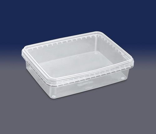  प्लेन प्लास्टिक स्वीट कंटेनर बिस्कुट बॉक्स फ्रूट बॉक्स व्हाइट कलर