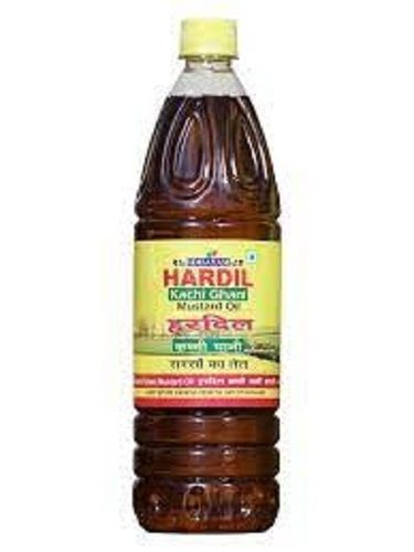 Pure And Healthy Organic Hardil Kachi Ghani Cooking Mustard Oil, 1 Ltr Pet Bottle Purity: 100%