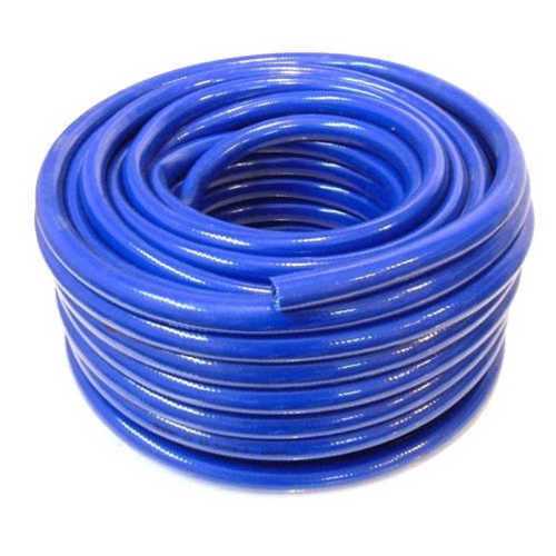 Round Pvc Rubber Hose Pipe In Blue Color With Longer Lasting Service, Unit Length 6 Meter