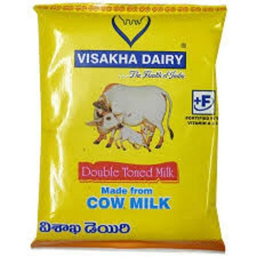 Rich Calcium and Vitamins Visakha Dairy Double Toned Cow Milk, 200ml